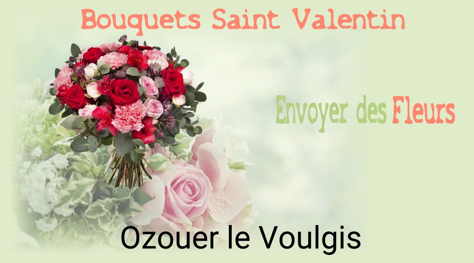 Roses de Saint-Valentin livrées à Ozouer-le-Voulgis
